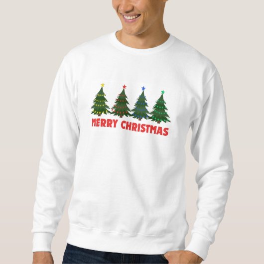 Frohe Weihnachten Sweatshirt (Vorderseite)