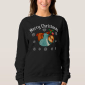 Frohe Weihnachten Sweatshirt (Vorderseite)