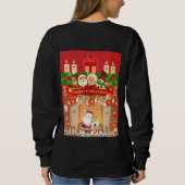Frohe Weihnachten Sweatshirt (Rückseite)
