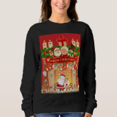 Frohe Weihnachten Sweatshirt (Vorderseite)
