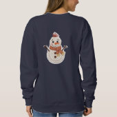 Frohe Weihnachten Sweatshirt (Rückseite)
