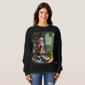 Frohe Weihnachten  Sweatshirt (Vorne ganz)