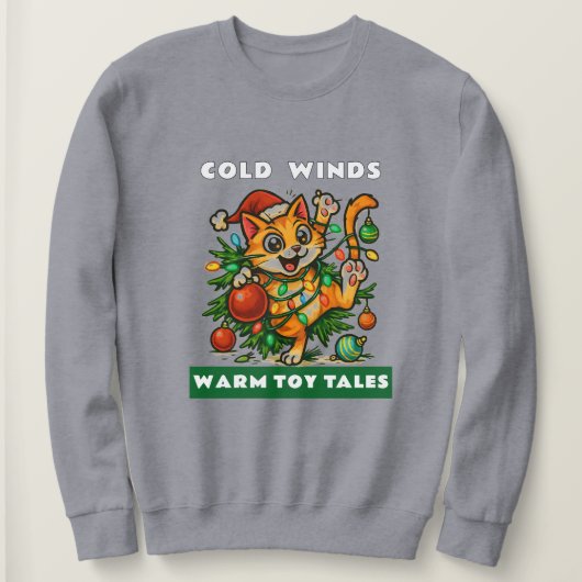 Frohe Weihnachten Sweatshirt (Design vorne)