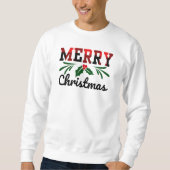Frohe Weihnachten Sweatshirt (Vorderseite)