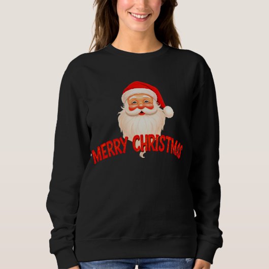 Frohe Weihnachten Sweatshirts (Vorderseite)