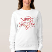 Frohe Weihnachten Sweatshirts (Vorderseite)