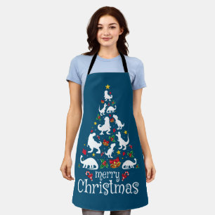 Frohe Weihnachten T Rex Kids Boys Funny Christmas Schürze