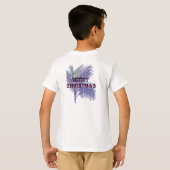 Frohe Weihnachten T-Shirt (Schwarz voll)