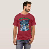 Frohe Weihnachten T-Shirt (Vorne ganz)