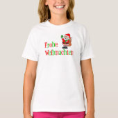 Frohe Weihnachten T-Shirt (Vorderseite)