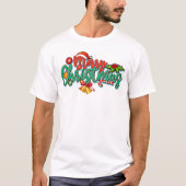 frohe Weihnachten T-Shirt (Vorderseite)