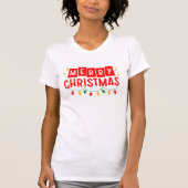 Frohe Weihnachten T-Shirt (Vorderseite)