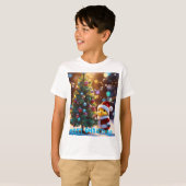 frohe Weihnachten T-Shirt (Vorne ganz)