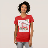 Frohe Weihnachten T-Shirt (Vorne ganz)