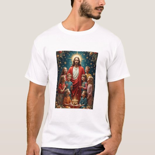Frohe Weihnachten T-Shirt (Vorderseite)