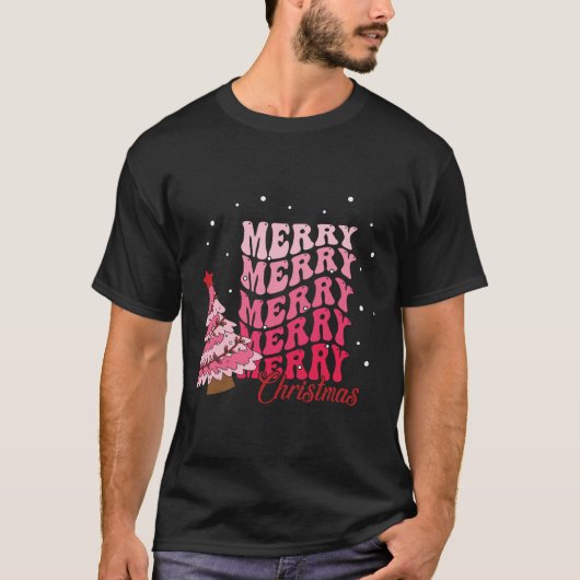 frohe Weihnachten T-Shirt (Vorderseite)