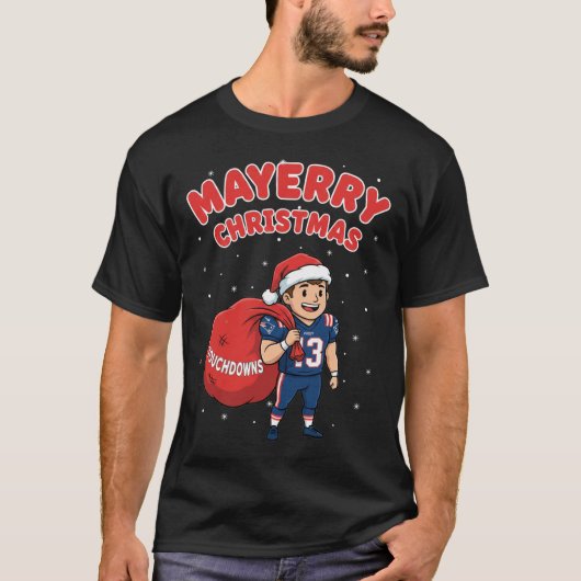 Frohe Weihnachten T-Shirt (Vorderseite)