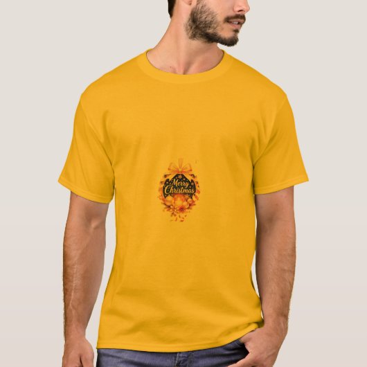 Frohe Weihnachten T-Shirt (Vorderseite)