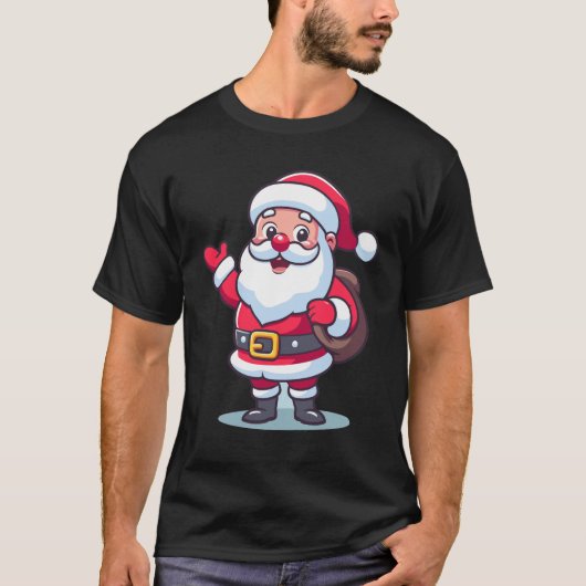 Frohe Weihnachten T-Shirt (Vorderseite)
