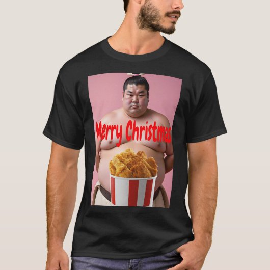Frohe Weihnachten T-Shirt (Vorderseite)