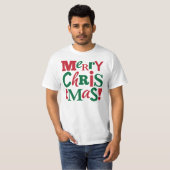 Frohe Weihnachten T-Shirt (Vorne ganz)