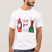Frohe Weihnachten T-Shirt (Vorderseite)