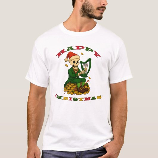 Frohe Weihnachten T-Shirt (Vorderseite)