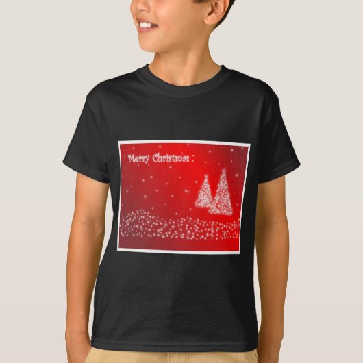 Frohe Weihnachten T-Shirt (Vorderseite)