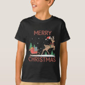 Frohe Weihnachten T-Shirt (Vorderseite)