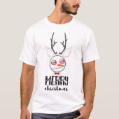 Frohe Weihnachten T-Shirt (Vorderseite)