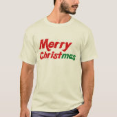 Frohe Weihnachten T-Shirt (Vorderseite)