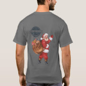 frohe Weihnachten T-Shirt (Rückseite)