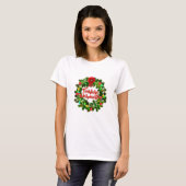 Frohe Weihnachten T-Shirt (Vorne ganz)