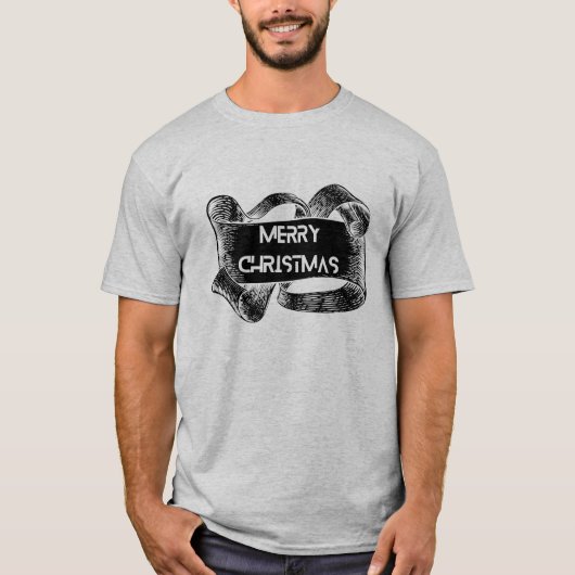 Frohe Weihnachten T-Shirt (Vorderseite)
