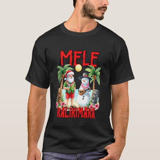 Frohe Weihnachten T-Shirt (Vorderseite)