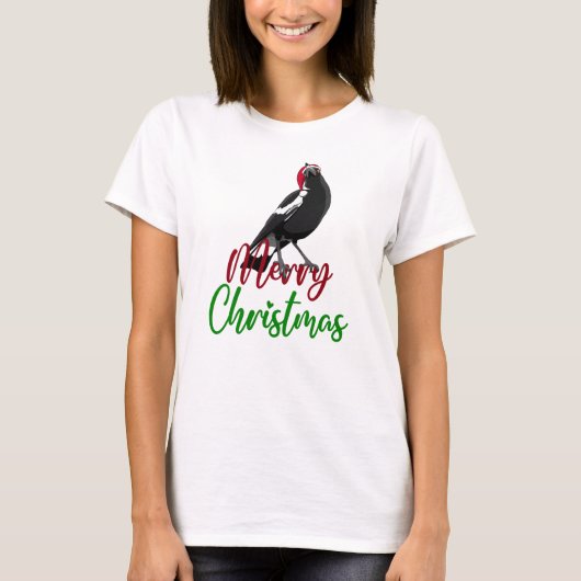 Frohe Weihnachten T-Shirt (Vorderseite)