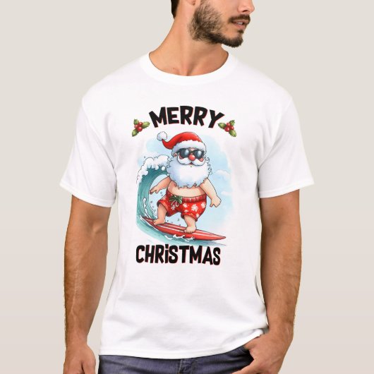 Frohe Weihnachten T-Shirt (Vorderseite)