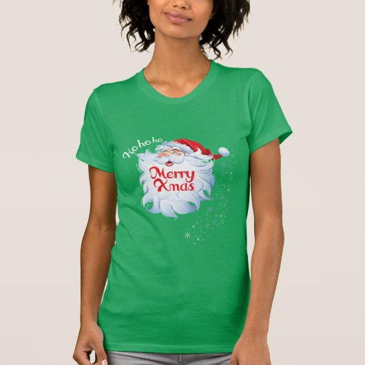 Frohe Weihnachten T-Shirt (Vorderseite)
