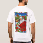 Frohe Weihnachten T-Shirt (Rückseite)
