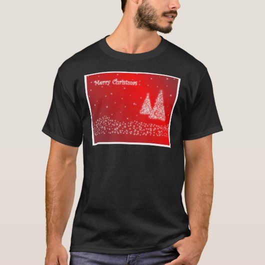 Frohe Weihnachten T-Shirt (Vorderseite)
