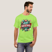 Frohe Weihnachten T-Shirt (Vorne ganz)