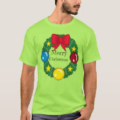 Frohe Weihnachten: T-Shirt (Vorderseite)