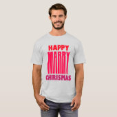 Frohe Weihnachten  T-Shirt (Vorne ganz)