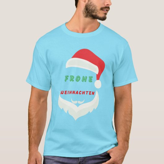 frohe weihnachten T-Shirt (Vorderseite)