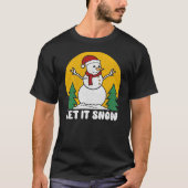 Frohe Weihnachten T - Shirt für Freude! (Vorderseite)
