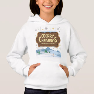 "Frohe Weihnachten" T-Shirt Hoodie