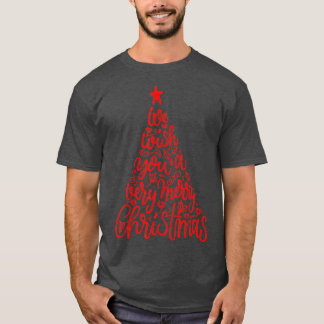 Frohe Weihnachten Tannen Weihnachtsbaum Xmas T-Shirt