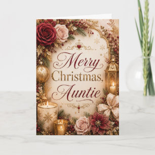 Frohe Weihnachten Tantchen Karte