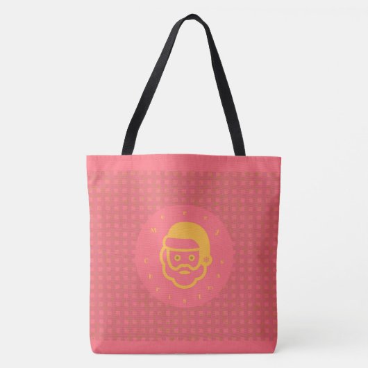Frohe Weihnachten Tasche (Vorderseite)