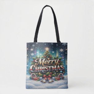 Frohe Weihnachten Tasche